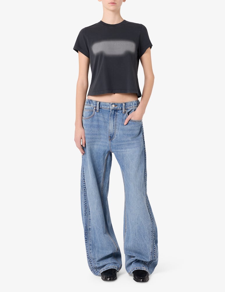 rinascente Alexander Wang Shrunken t-shirt