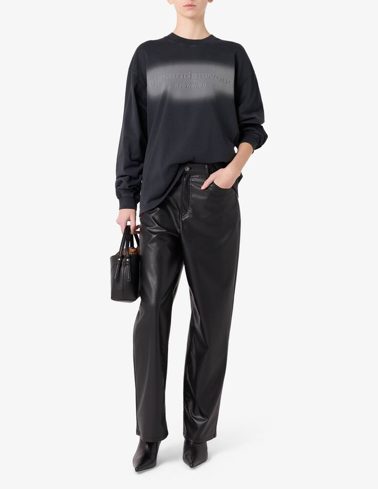 rinascente Alexander Wang Maglietta a manica lunga con logo