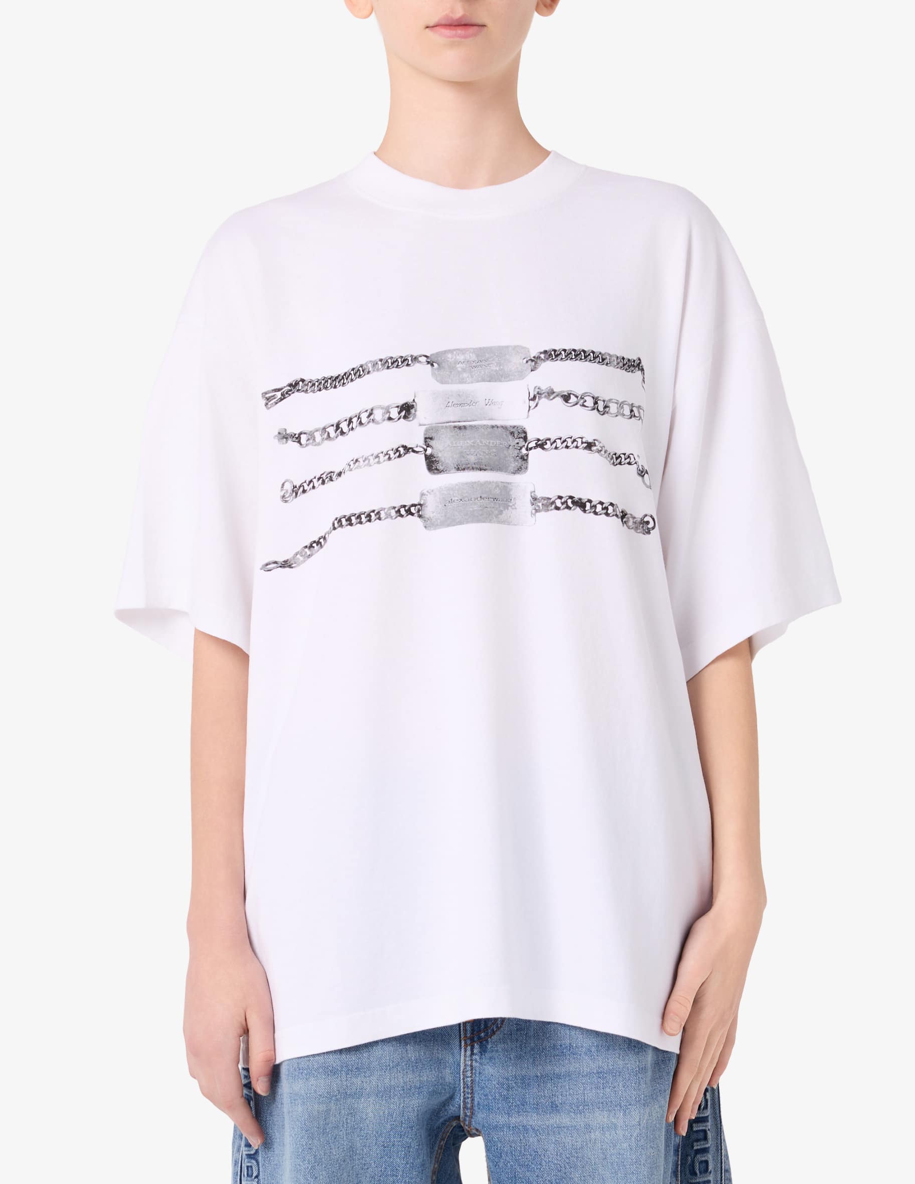 Shop Alexander Wang Graphic t-shirt on Rinascente