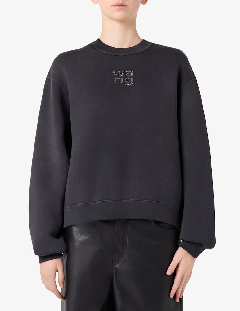 rinascente Alexander Wang Crewneck sweatshirt w/ logo