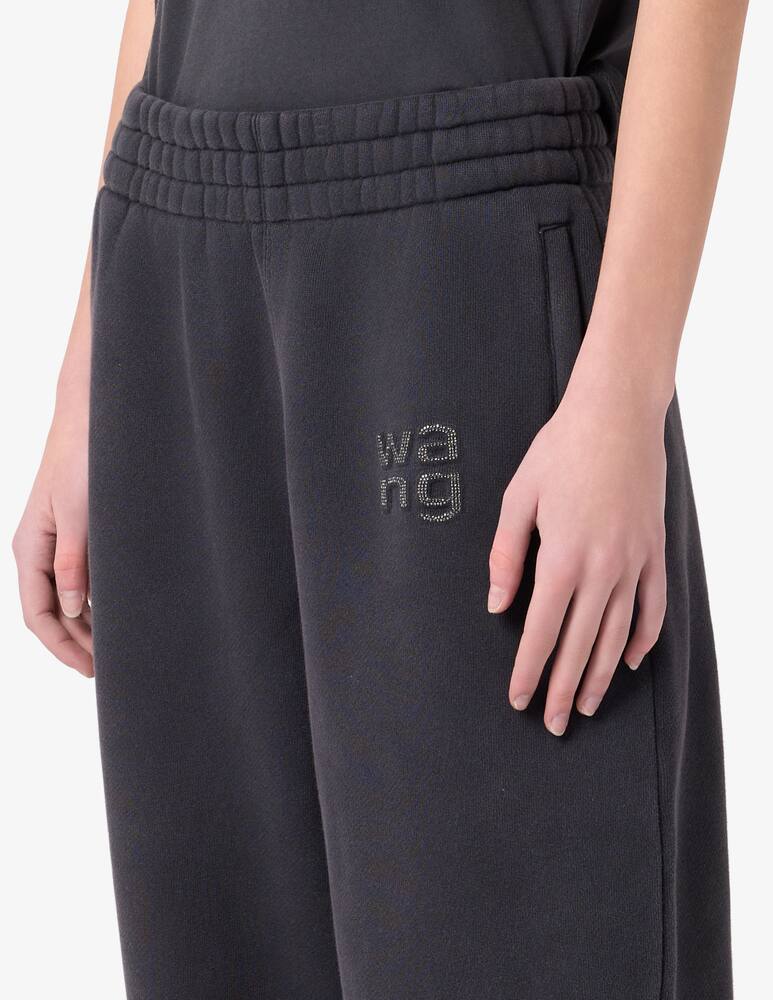 rinascente Alexander Wang Hotfix logo sweatpants