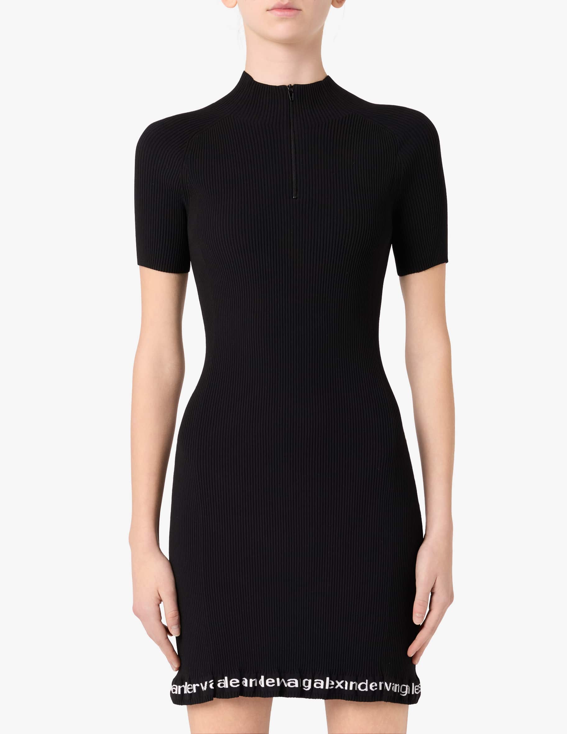 Shop Alexander Wang Towel Gingham mini dress on Rinascente