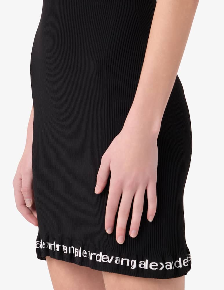 Alexander Wang Abito a coste con logo - immagine 4 Alexander Wang Abito a coste con logo - immagine 4