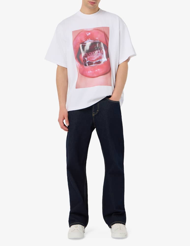 rinascente Alexander Wang Ice cube graphic t-shirt