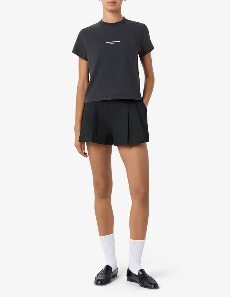 Alexander Wang Shrunken t-shirt with logo print - picture 2 Alexander Wang Shrunken t-shirt with logo print - picture 2