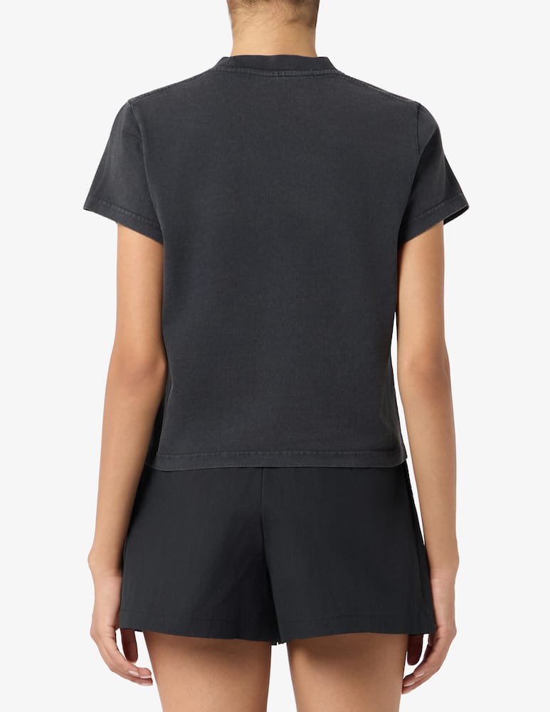 Alexander Wang Shrunken t-shirt with logo print - picture 3 Alexander Wang Shrunken t-shirt with logo print - picture 3