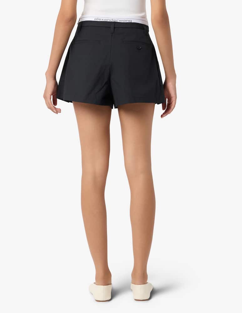 Alexander Wang Shorts a vita alta con logo - immagine 3 Alexander Wang Shorts a vita alta con logo - immagine 3