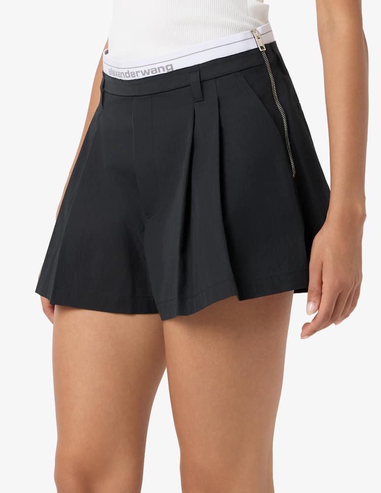 Alexander Wang Shorts a vita alta con logo - immagine 4 Alexander Wang Shorts a vita alta con logo - immagine 4