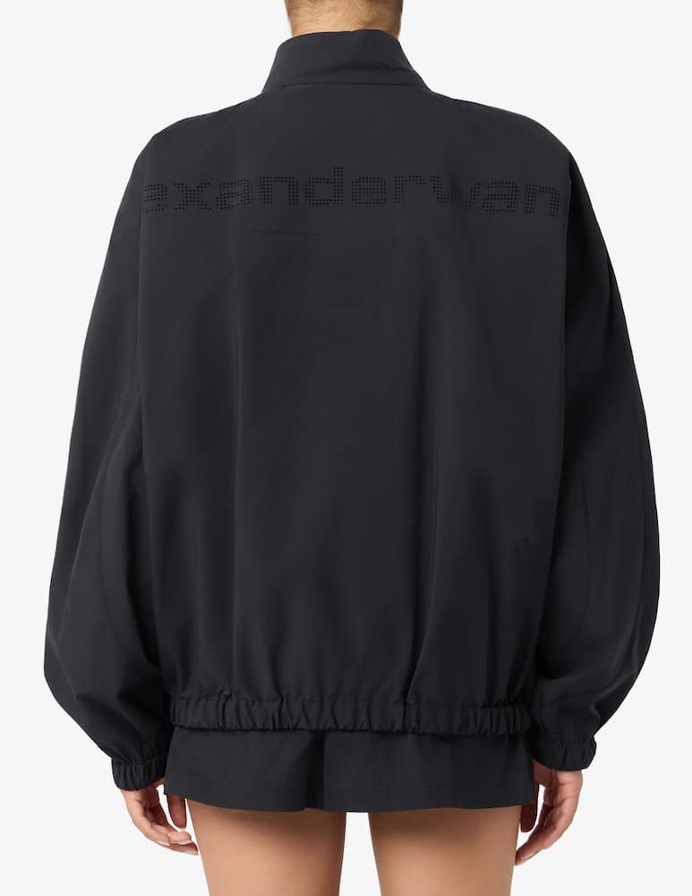 Alexander Wang Giacca sportiva con logo traforato - immagine 3 Alexander Wang Giacca sportiva con logo traforato - immagine 3