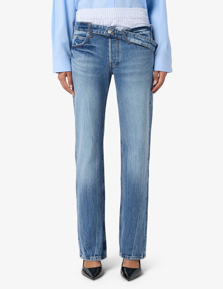 Alexander Wang Jeans slim con fascia boxer - immagine 1 Alexander Wang Jeans slim con fascia boxer - immagine 1