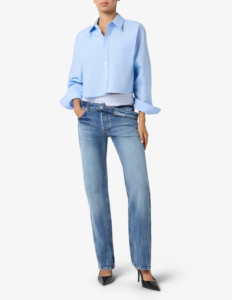 Alexander Wang Jeans slim con fascia boxer - immagine 2 Alexander Wang Jeans slim con fascia boxer - immagine 2