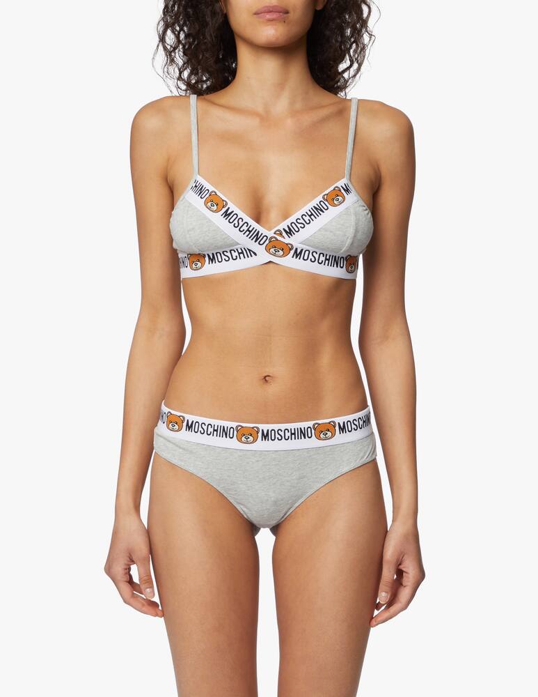 rinascente Moschino Cotton triangle bra