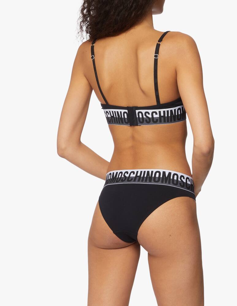 rinascente Moschino Cotton triangle bra