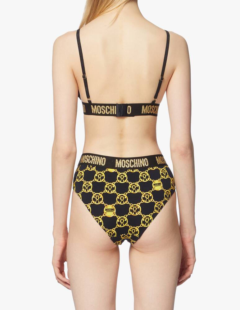 rinascente Moschino Cotton triangle bra