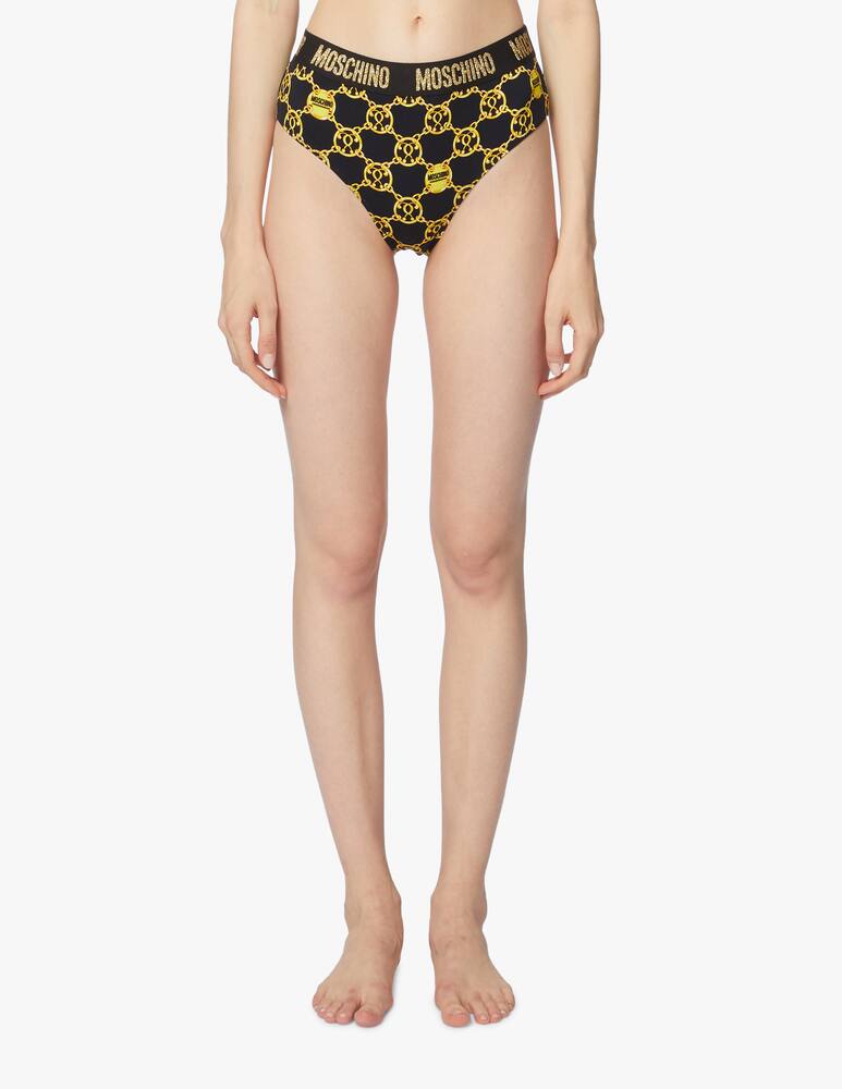 rinascente Moschino Slip vita alta in cotone