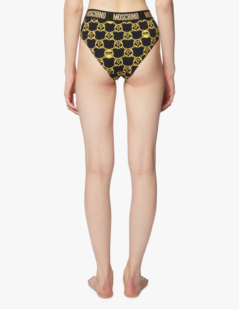 rinascente Moschino Slip vita alta in cotone