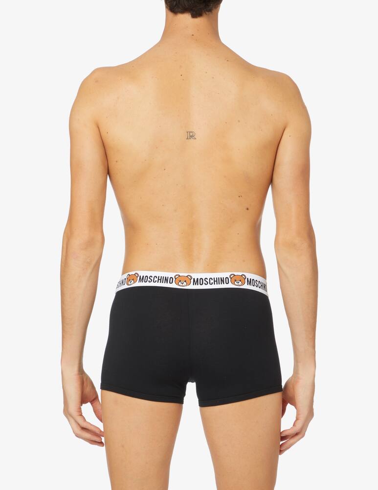 rinascente Moschino Boxer 2pezzi teddy carry over - nero