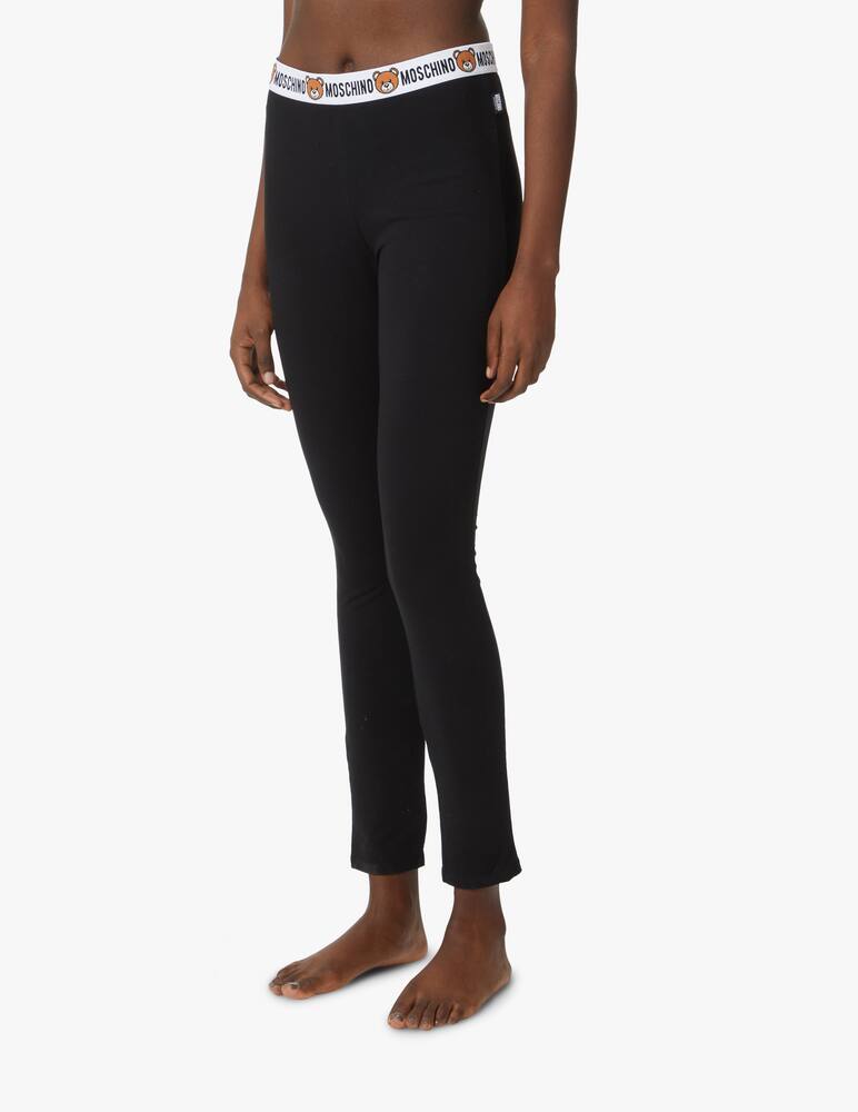 rinascente Moschino Leggings in cotone - nero