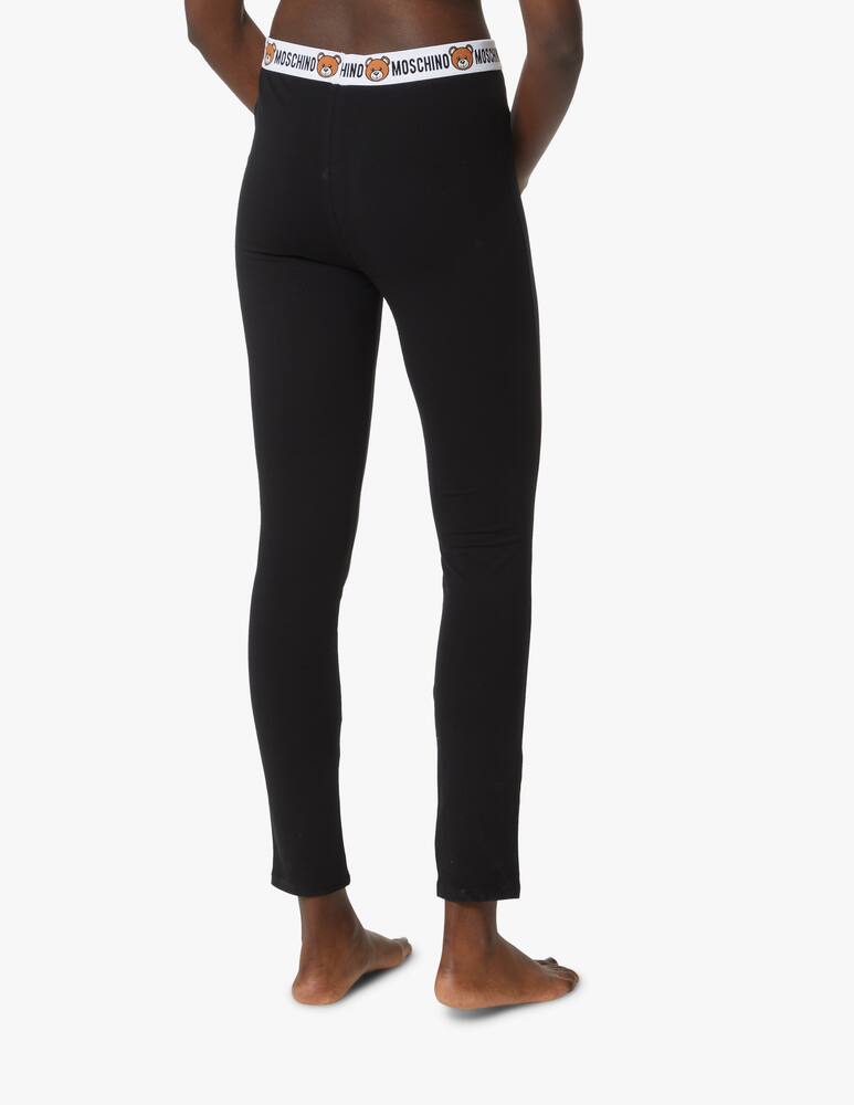 rinascente Moschino Leggings in cotone - nero