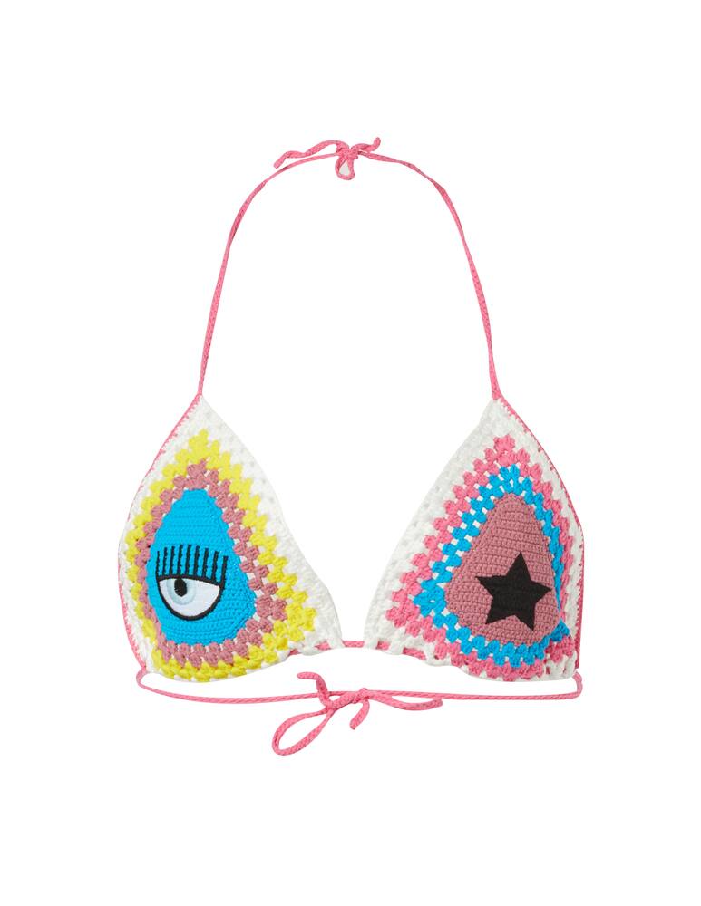 Chiara Ferragni Top triangolo bikini - bianco - immagine 1