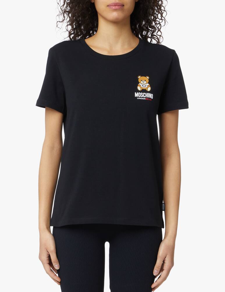 rinascente Moschino T-shirt in cotone - nero