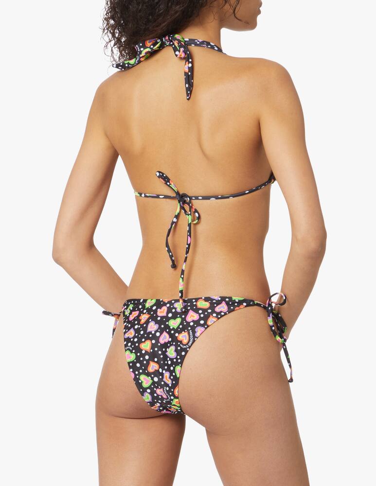 rinascente Moschino Top bikini triangolo - nero