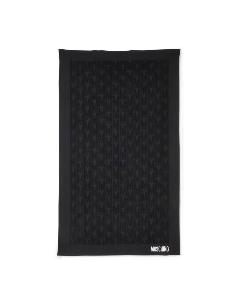 rinascente Moschino Telo grande da mare - nero