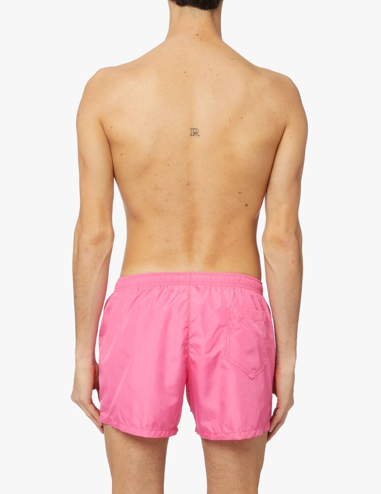 rinascente Moschino Metal logo lettering trunk - violet