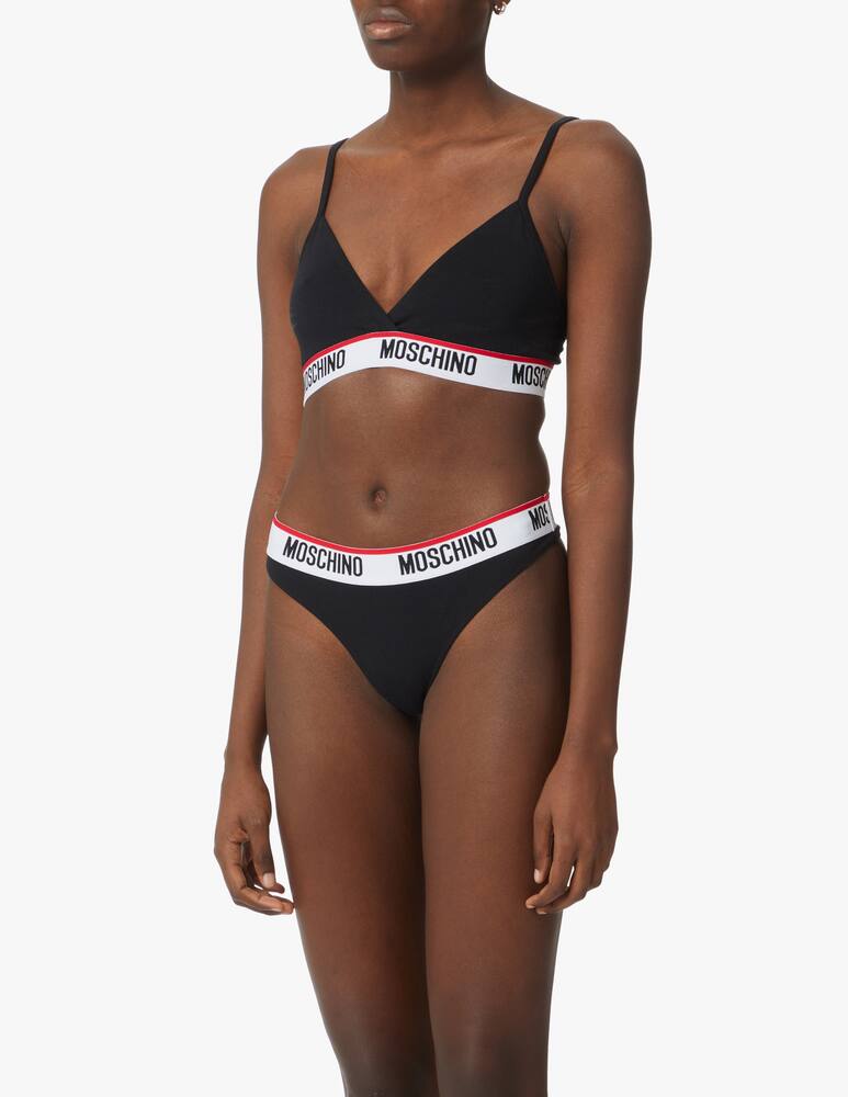 rinascente Moschino Reggiseno triangolo - nero