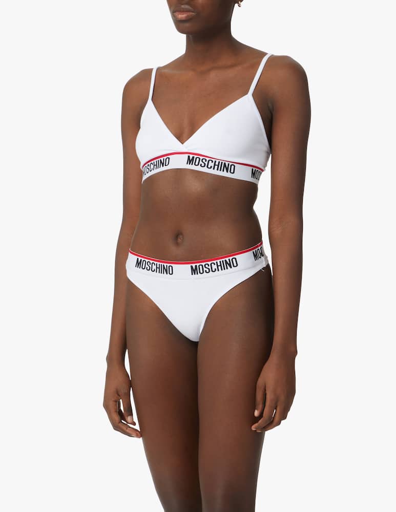 rinascente Moschino Perizoma -2pezzi - bianco