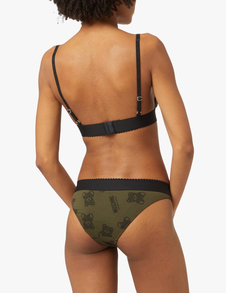 rinascente Moschino Reggiseno triangolo - oliva
