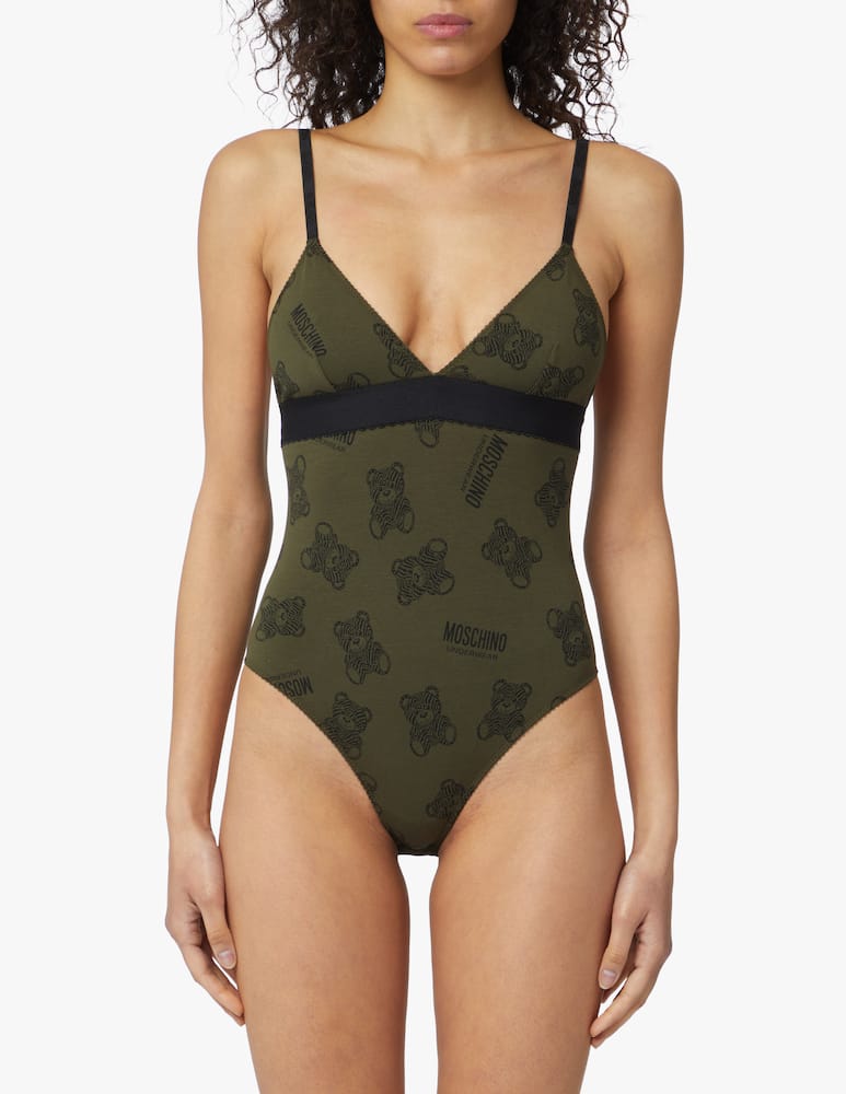 rinascente Moschino Cotton body - olive