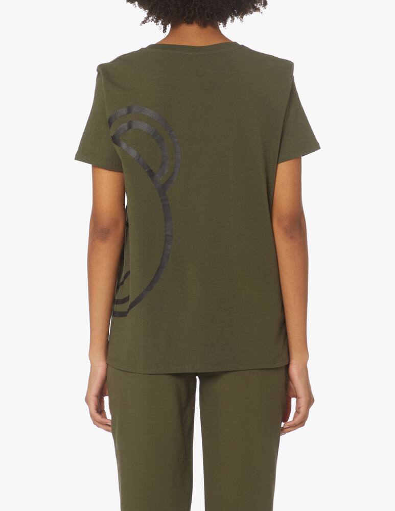 rinascente Moschino T-shirt in cotone - oliva