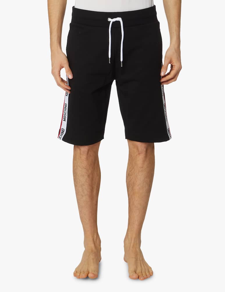 rinascente Moschino Fleece basic shorts - black