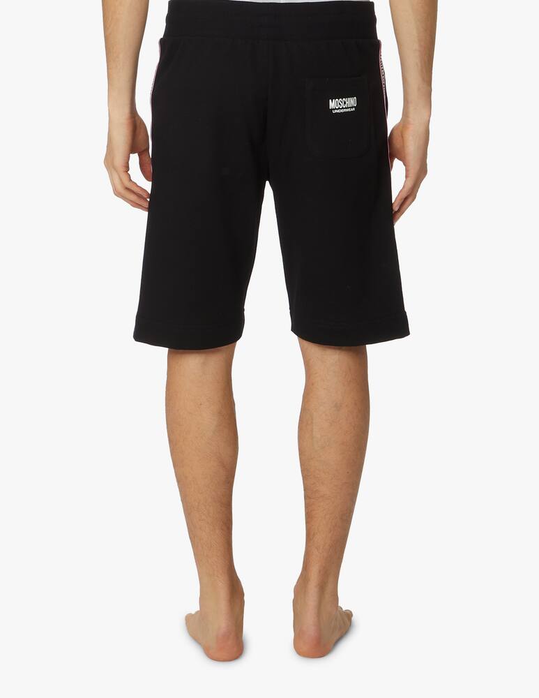 rinascente Moschino Fleece basic shorts - black