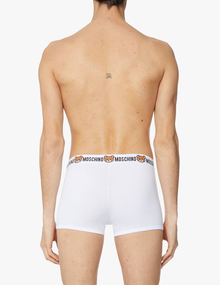 rinascente Moschino Bipack trunk teddy carry over - white