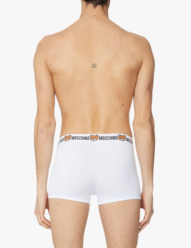 rinascente Moschino Bipack trunk teddy carry over - white