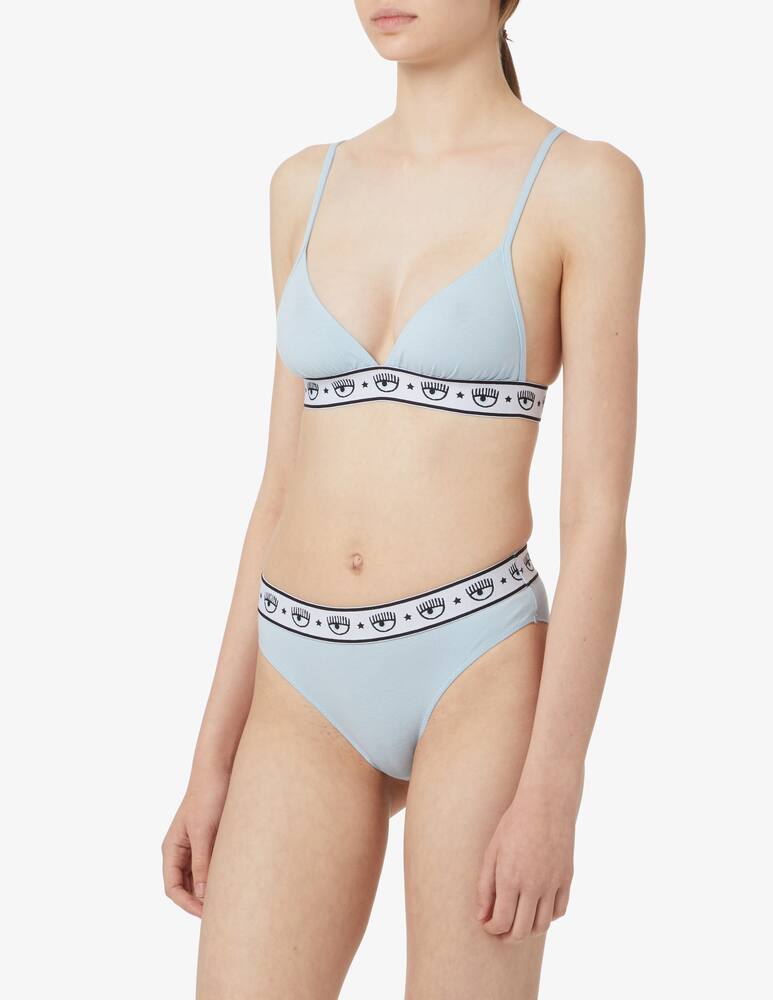 rinascente Chiara Ferragni Reggiseno a triangolo - azzurro