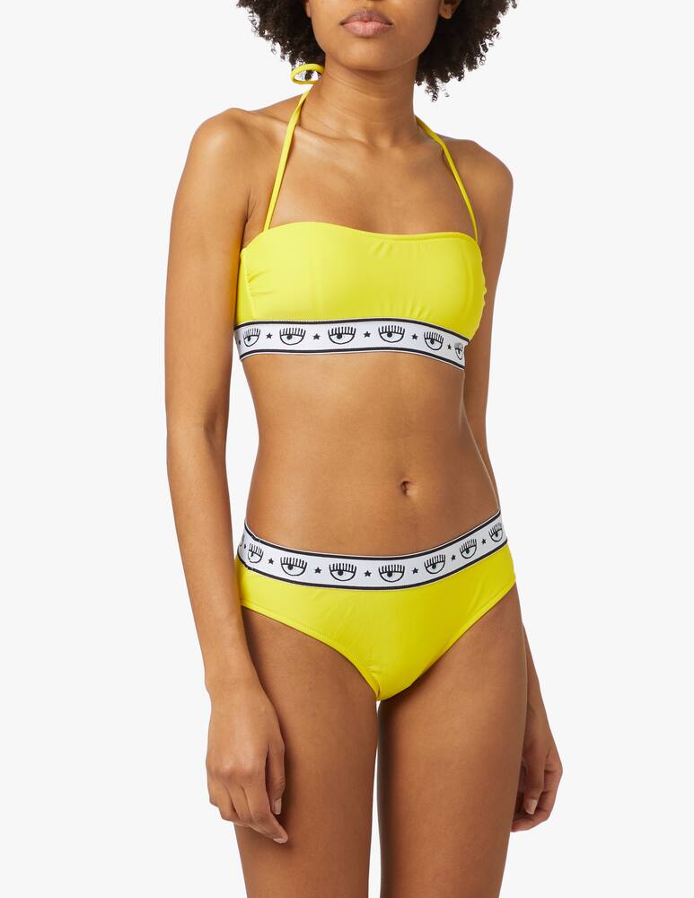 rinascente Chiara Ferragni Bikini band top - yellow