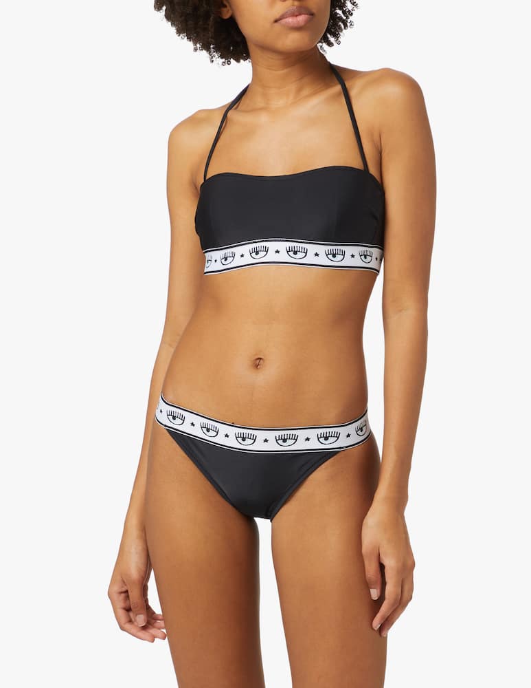rinascente Chiara Ferragni Bikini band top - black