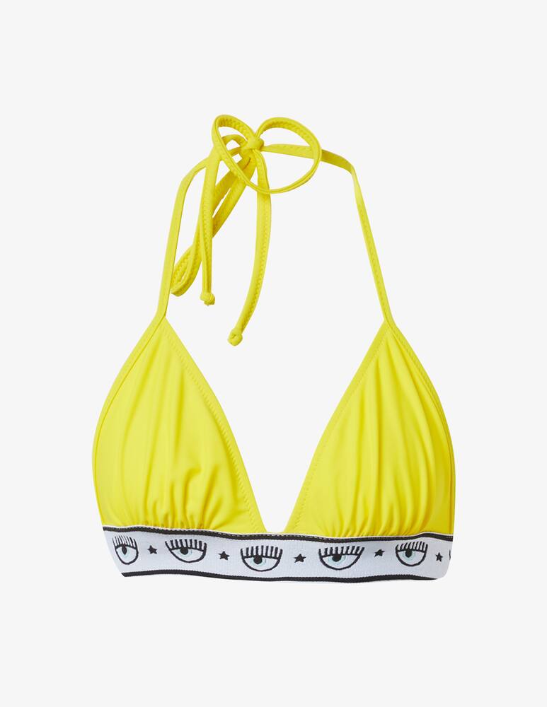 Chiara Ferragni Triangle bikini top - yellow - picture 1 Chiara Ferragni Triangle bikini top - yellow - picture 1