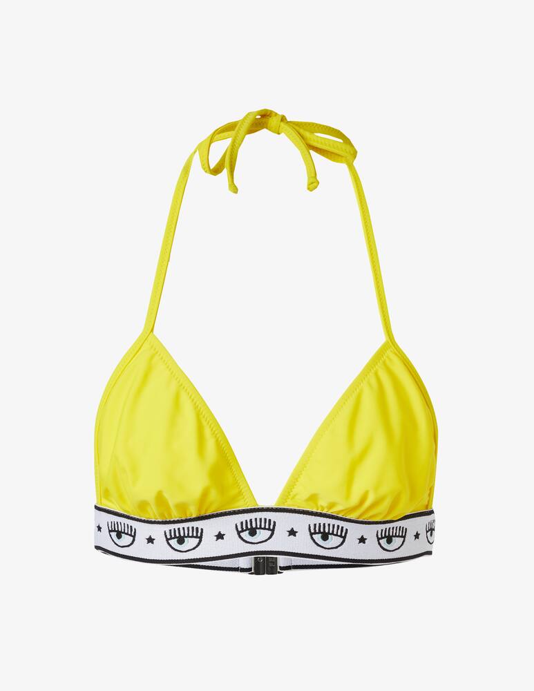 Chiara Ferragni Triangle bikini top - yellow - picture 4 Chiara Ferragni Triangle bikini top - yellow - picture 4