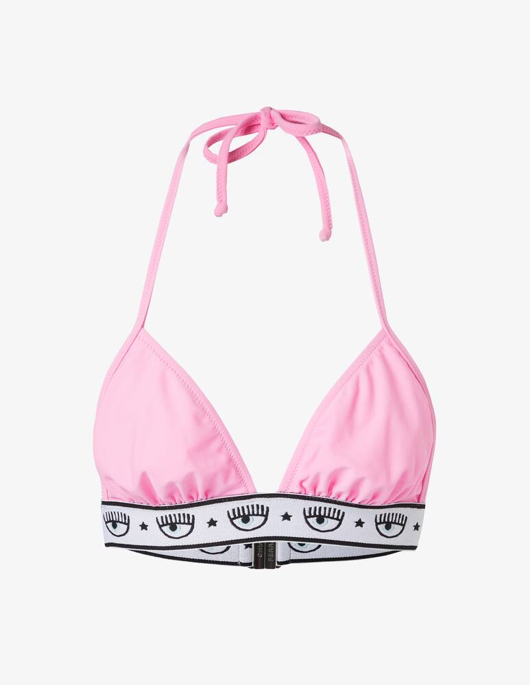 rinascente Chiara Ferragni Triangle bikini top - pink