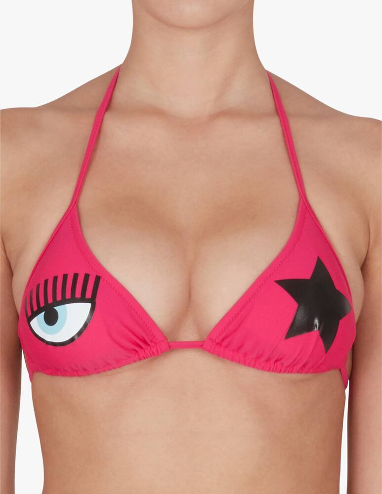 rinascente Chiara Ferragni Top triangolo bikini - viola