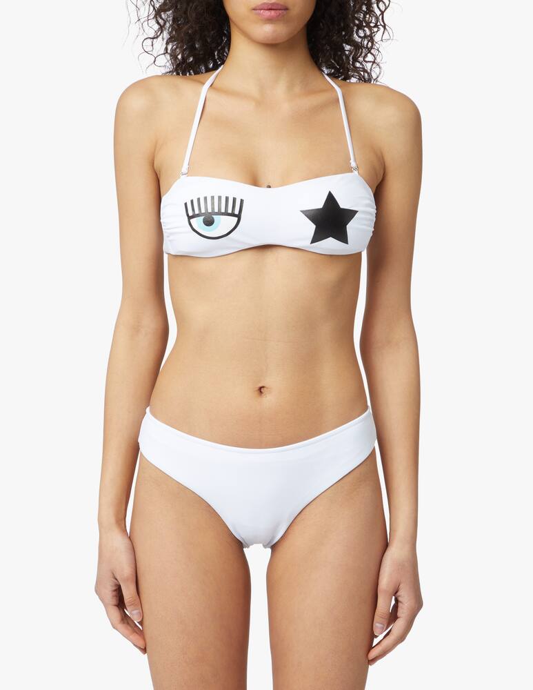 rinascente Chiara Ferragni Top fascia bikini - bianco