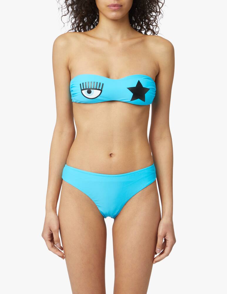 rinascente Chiara Ferragni Bikini band top - light blue