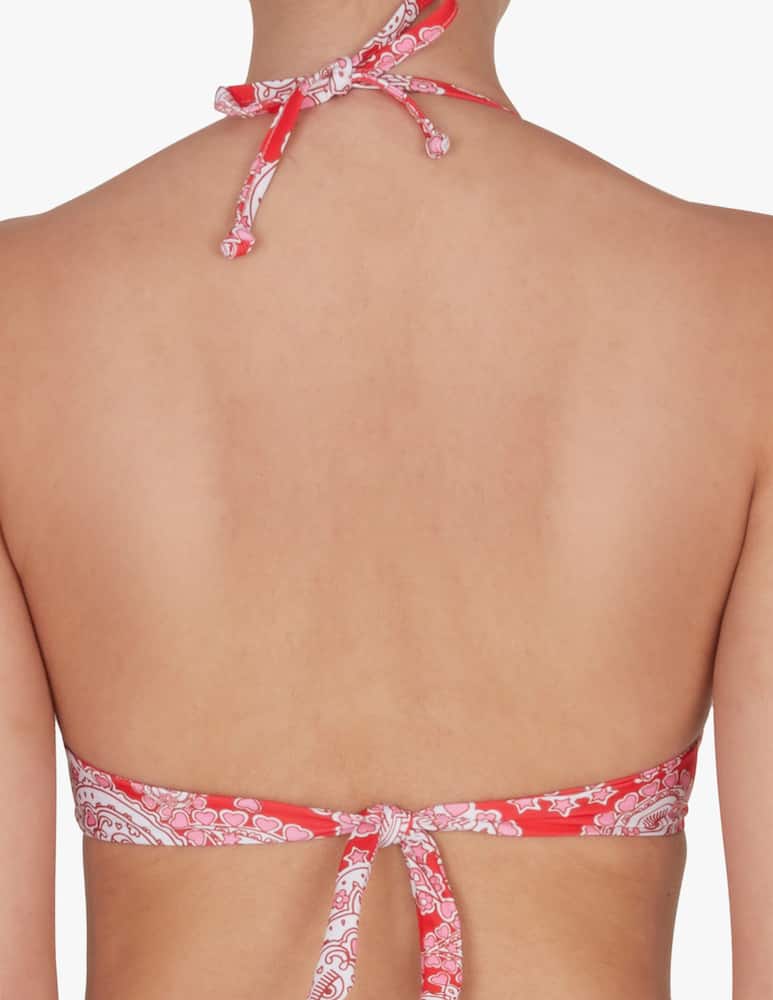 rinascente Chiara Ferragni Bikini push-up top - red