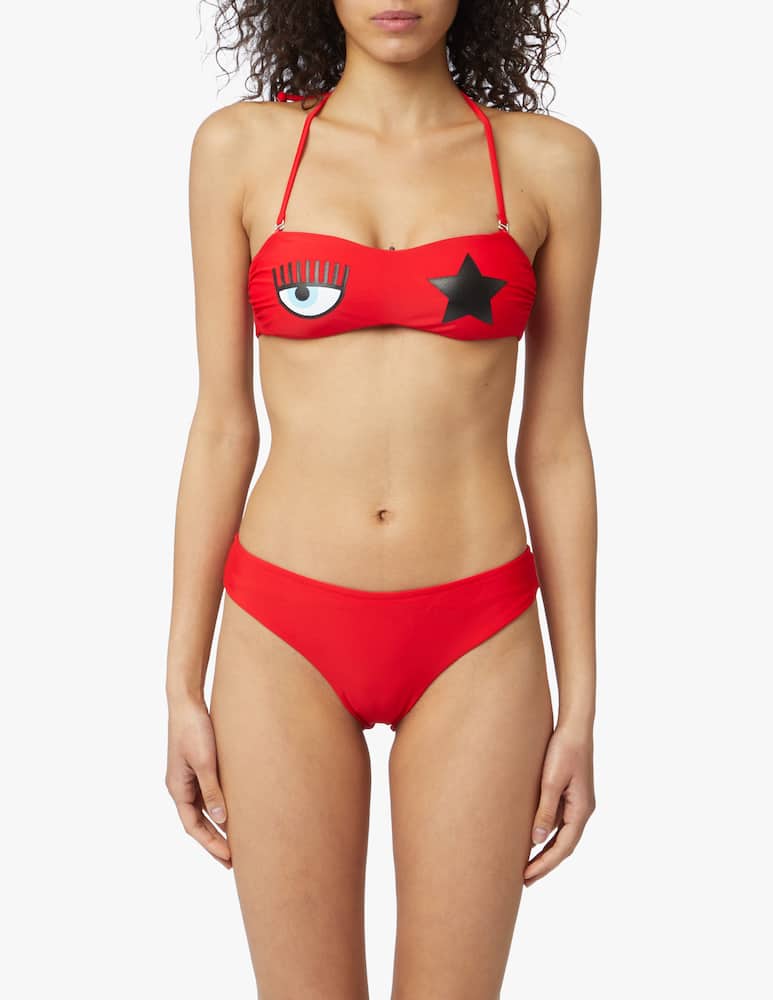 rinascente Chiara Ferragni Slip brasiliana bikini - rosso