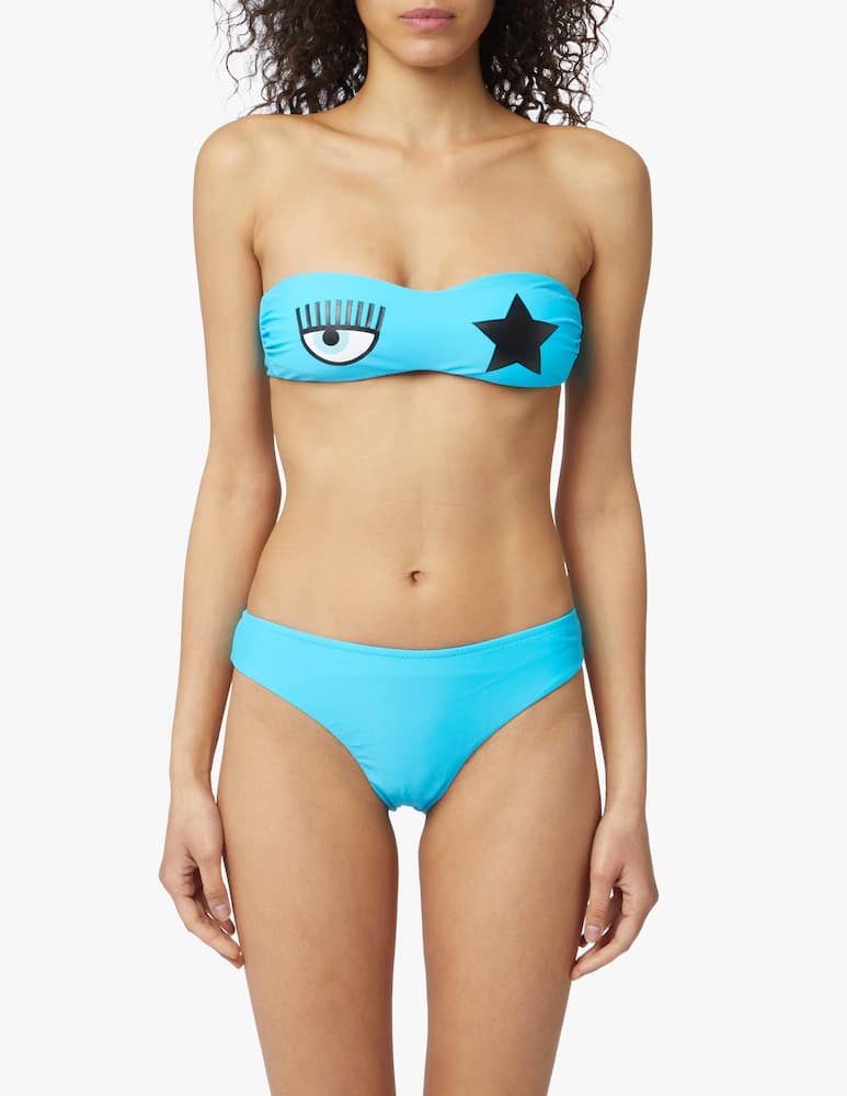 rinascente Chiara Ferragni Brazilian bikini bottom - light blue