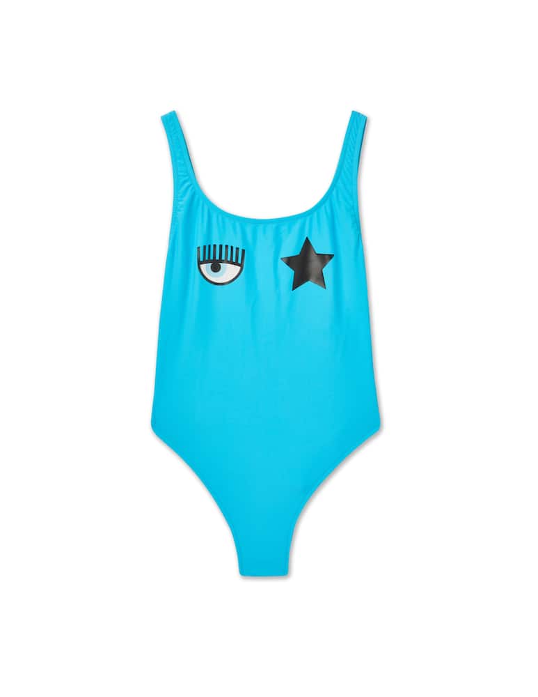 Chiara Ferragni Costume intero olimpionico - azzurro - immagine 1